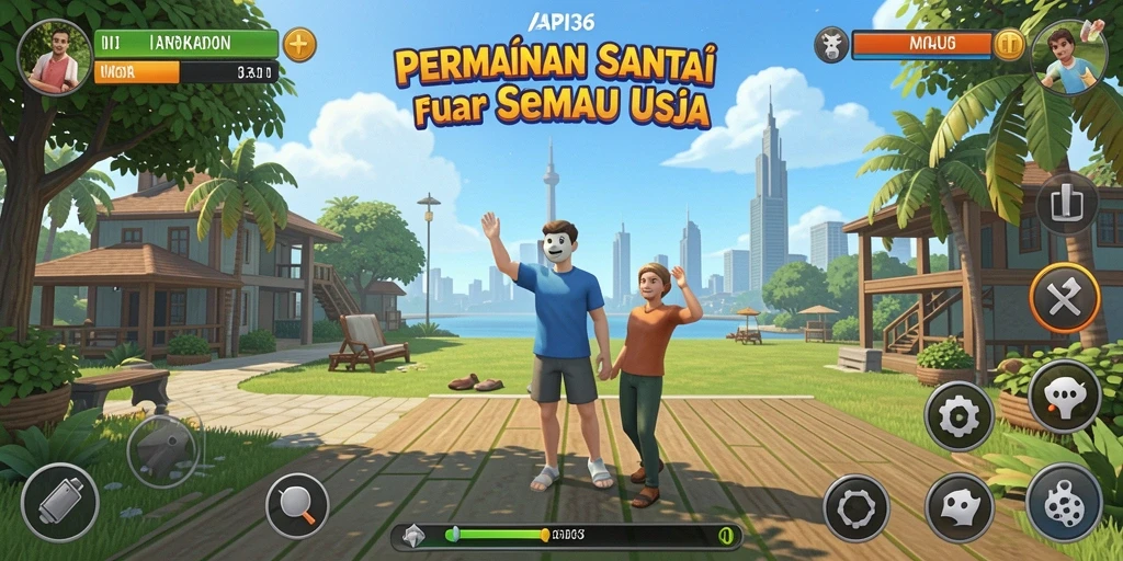 Screenshot gameplay API36 menampilkan keseruan dan tantangan mini game.