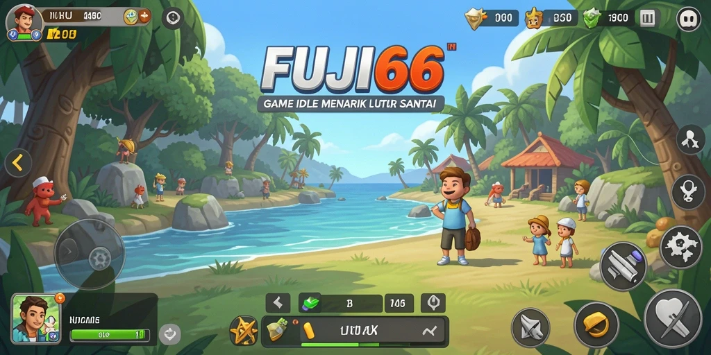 Tampilan gameplay seru dan interaktif di FUJI66.