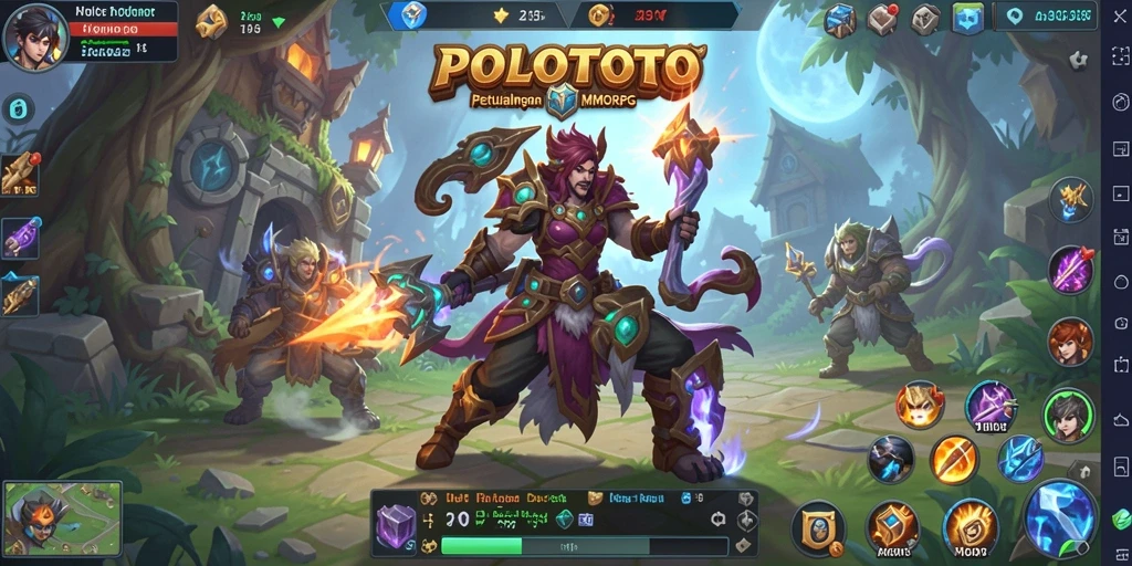 Gameplay intens dari POLOTOTO dengan grafis memukau.