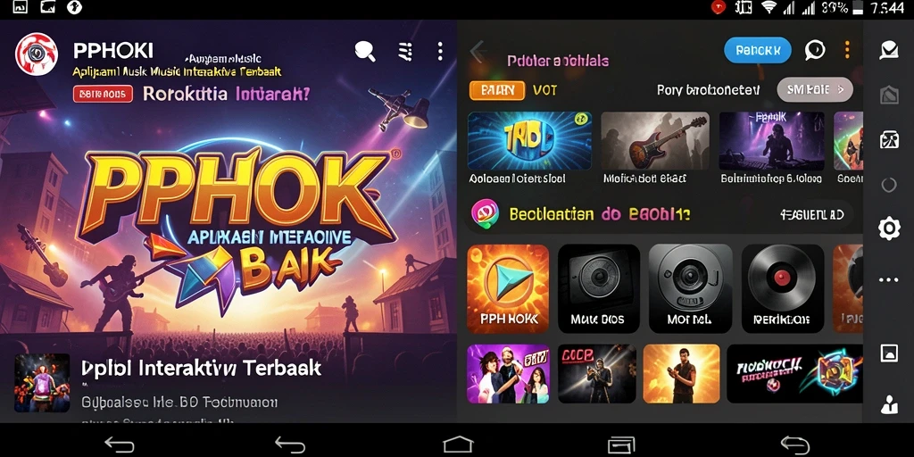 Tampilan gameplay PPHOKI dengan fitur interaktif yang menyenangkan.