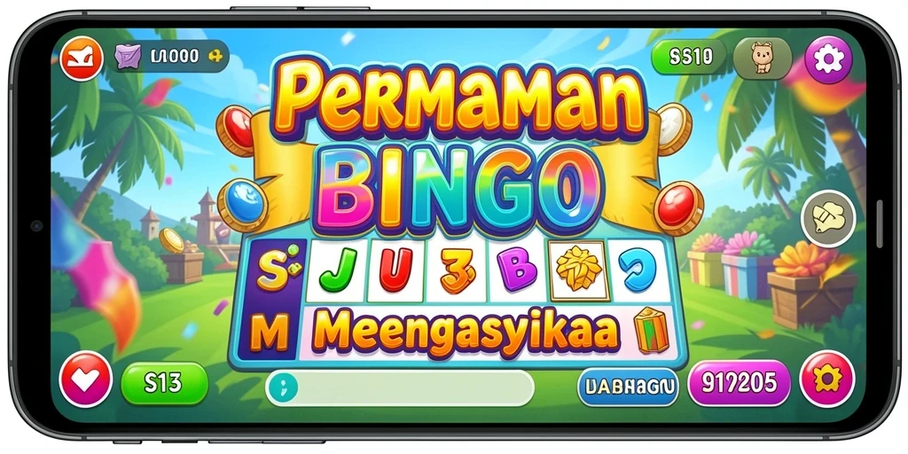 Screenshot gameplay S13 menampilkan suasana seru permainan Bingo.