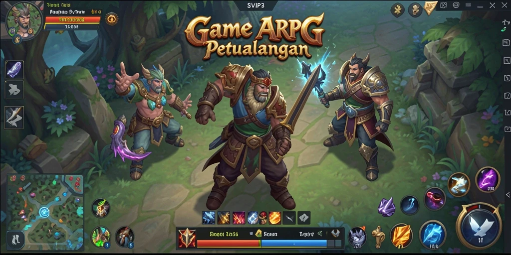 Gameplay seru dan grafis menawan di SVIP3.