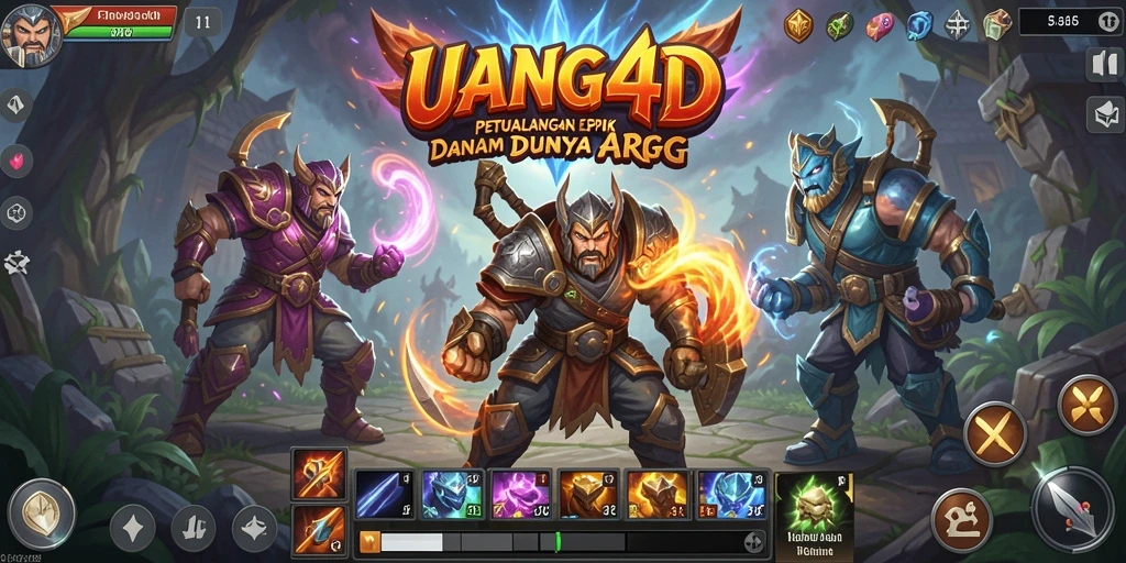 Gameplay seru di UANG4D dengan aksi ARPG yang mendebarkan.